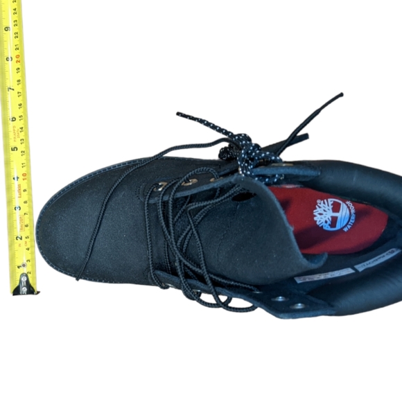 Timberland Prem 6" Waterproof Boot Black Helcor Boys US 7, Equiv to women US 8.5 - Picture 8 of 15